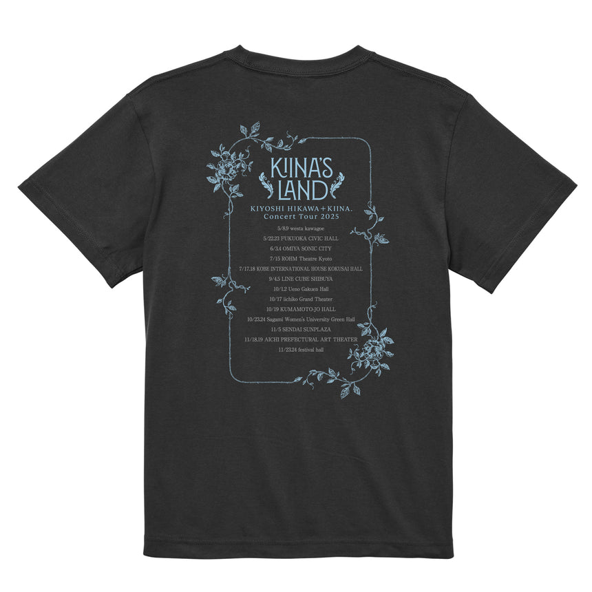 KIINA’S LAND Tシャツ/黒