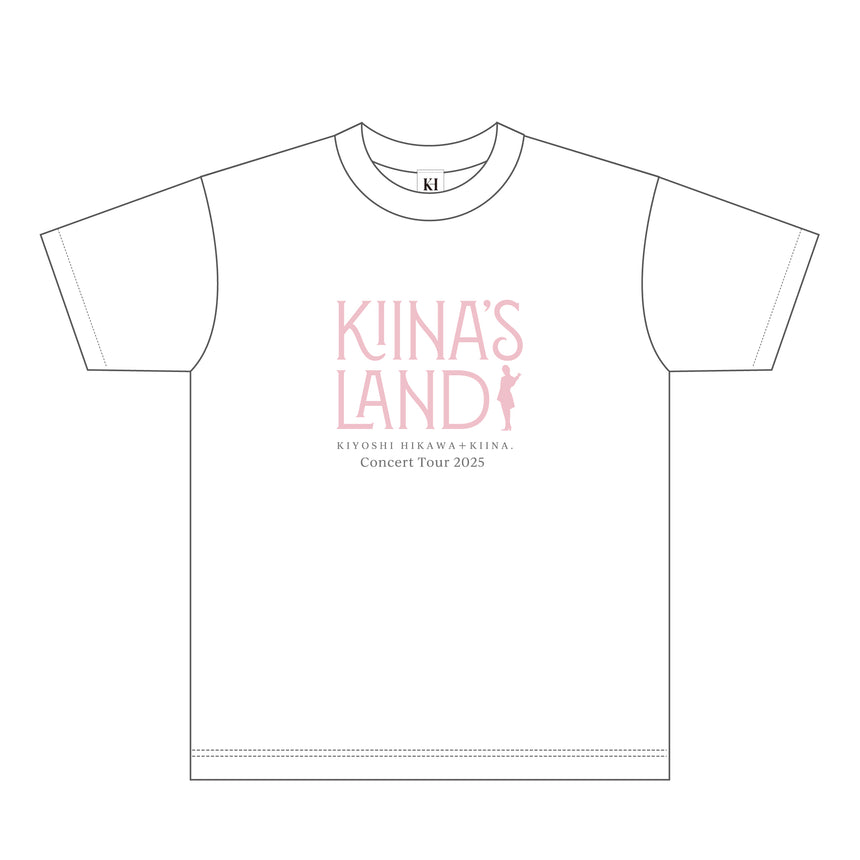 KIINA’S LAND Tシャツ/白
