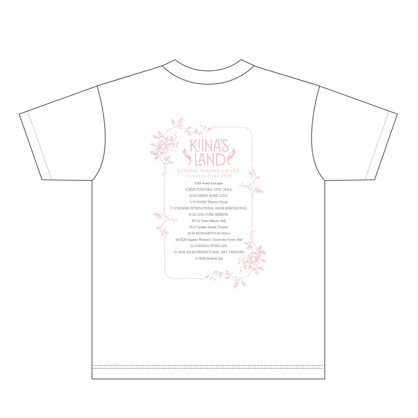 KIINA’S LAND Tシャツ/白